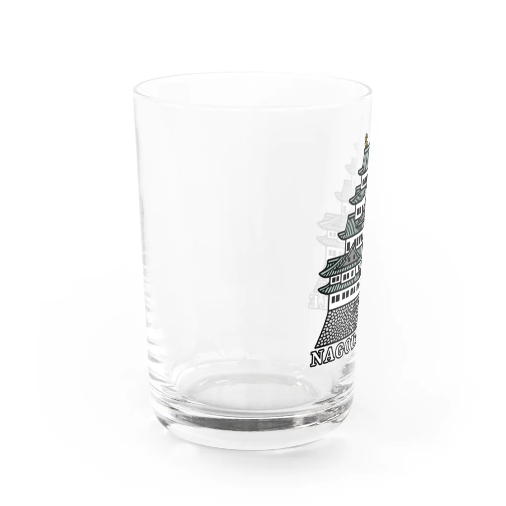 GREAT 7のお城 Water Glass :left