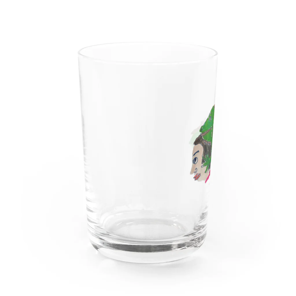 toadの僕とイグアナ Water Glass :left