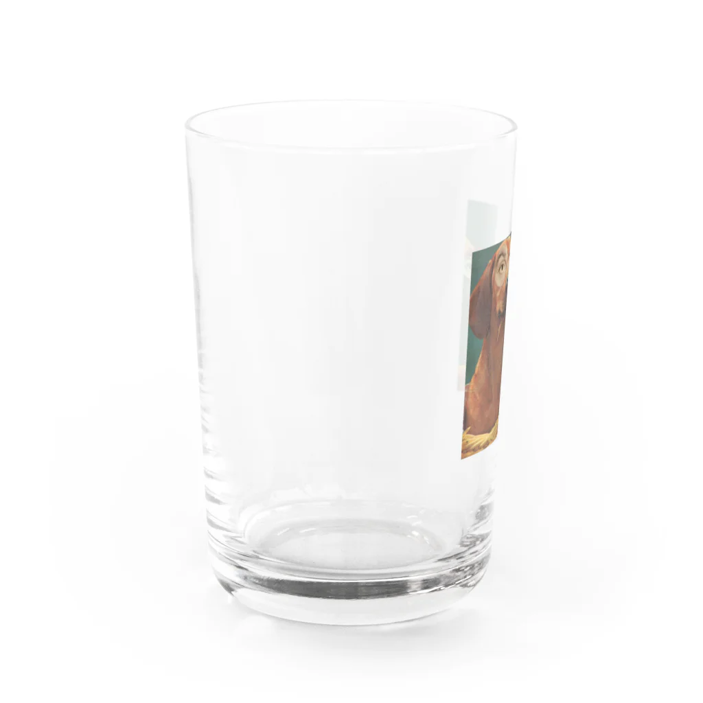 WashMineのWashDoggie Water Glass :left