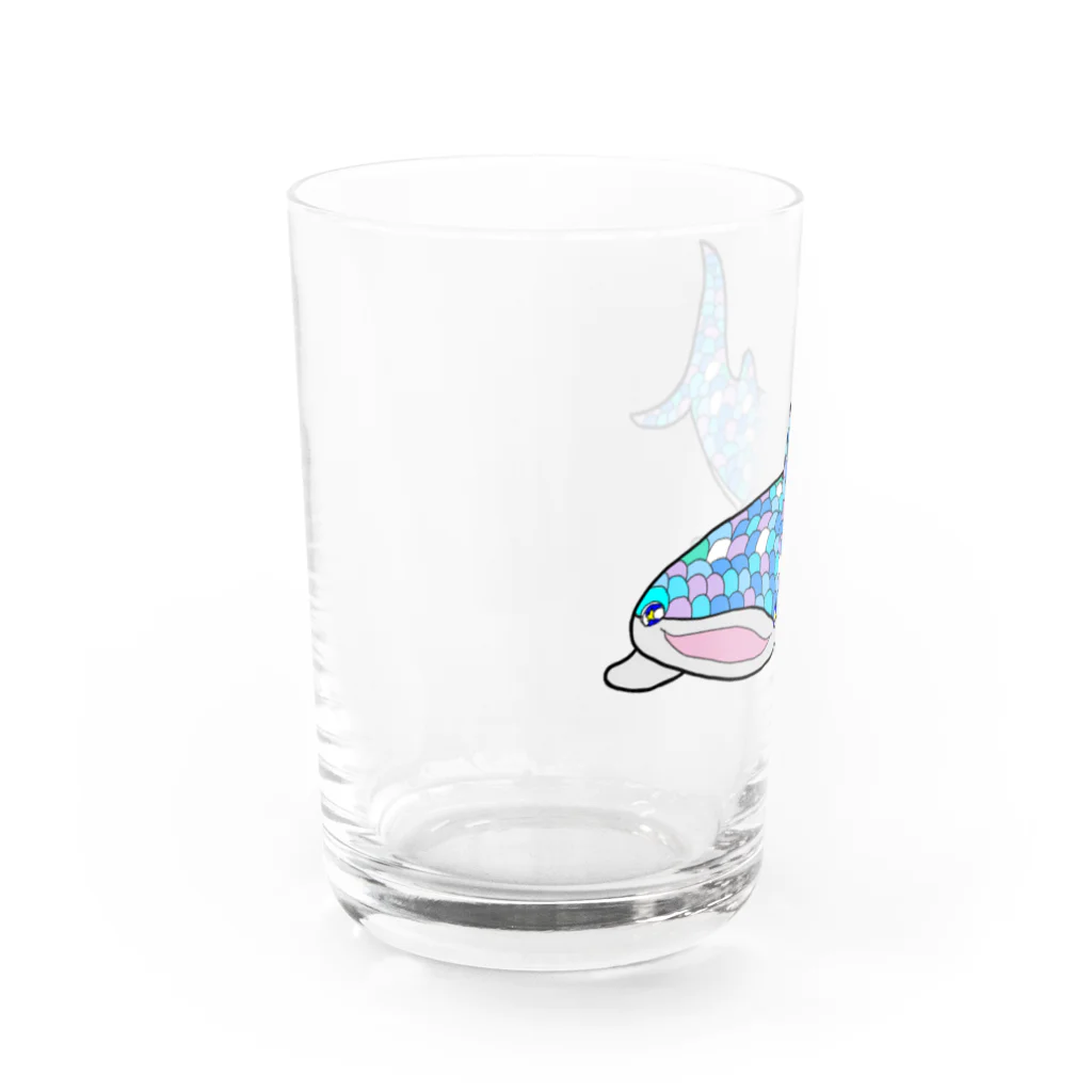 こーちゃんとおみせやさんのじんべいくん。 Water Glass :left