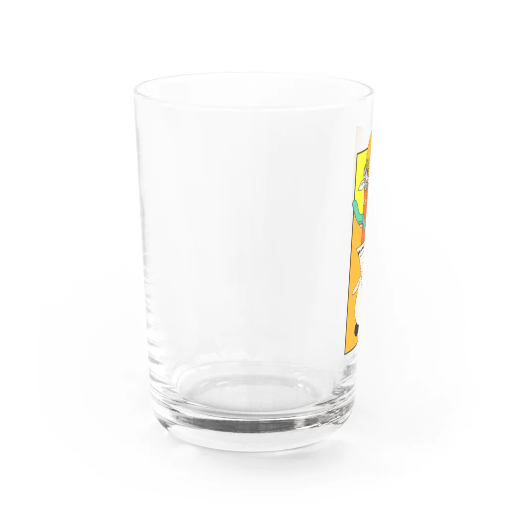 髙橋えちるもの花札くん Water Glass :left