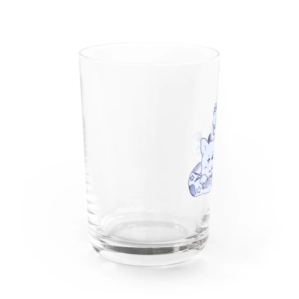 真奈美の牡牛座 フレブル Water Glass :left