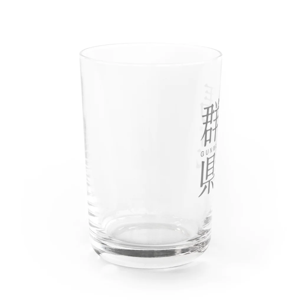 群馬県民の群馬県民 Water Glass :left