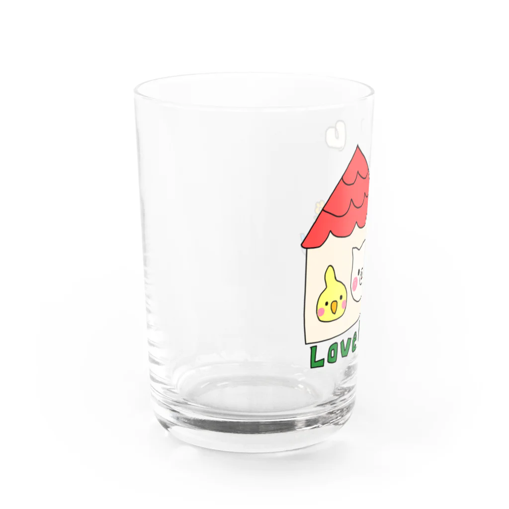 Rainbow StudioのLove Home Water Glass :left