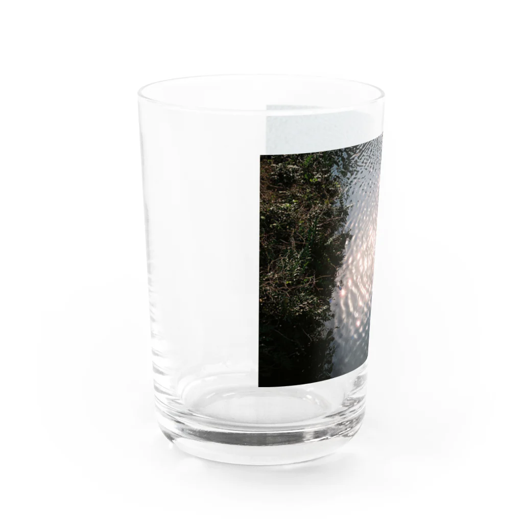 左耳の怪獣のいるところ Water Glass :left