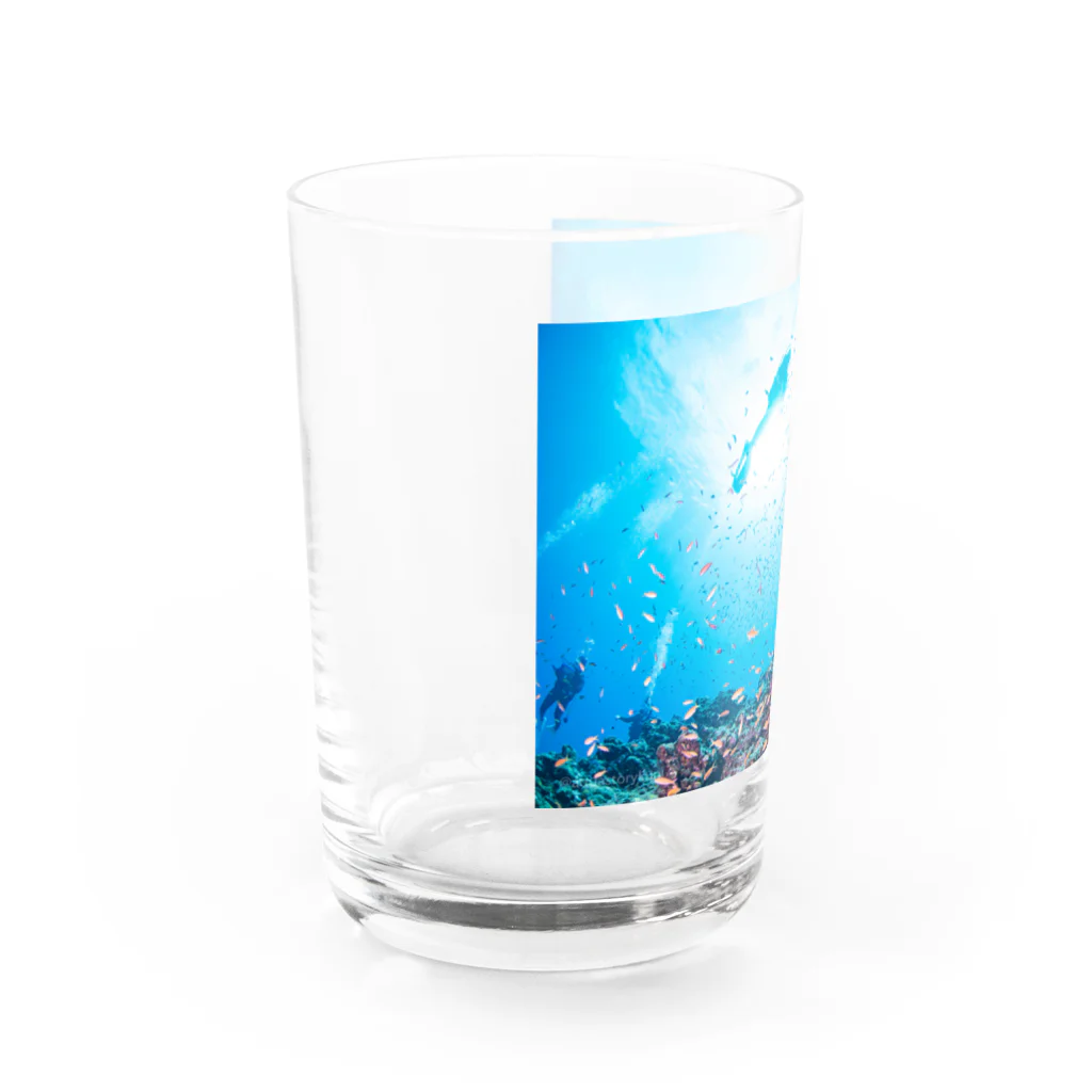 くりみなの宮古島 Water Glass :left