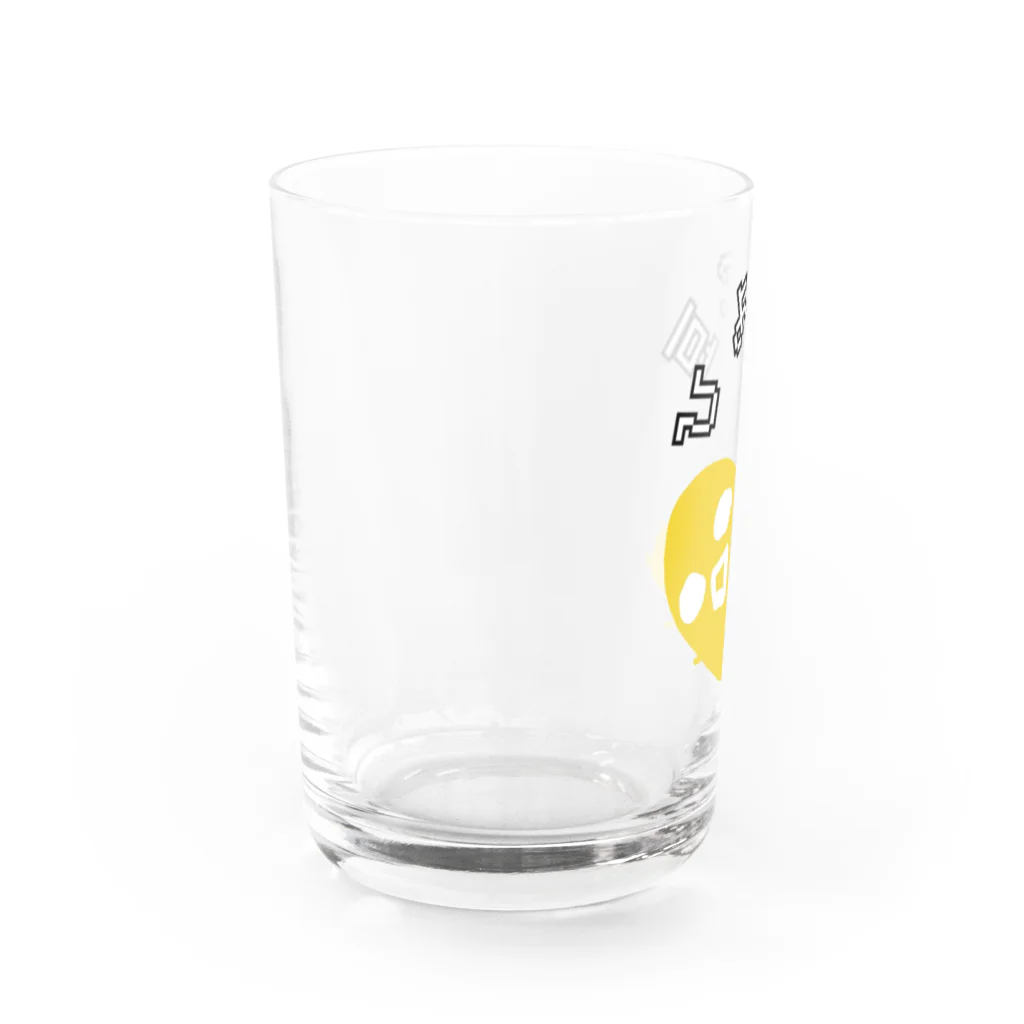 ダイナマイト87ねこ大商会のひよこ豆 Water Glass :left