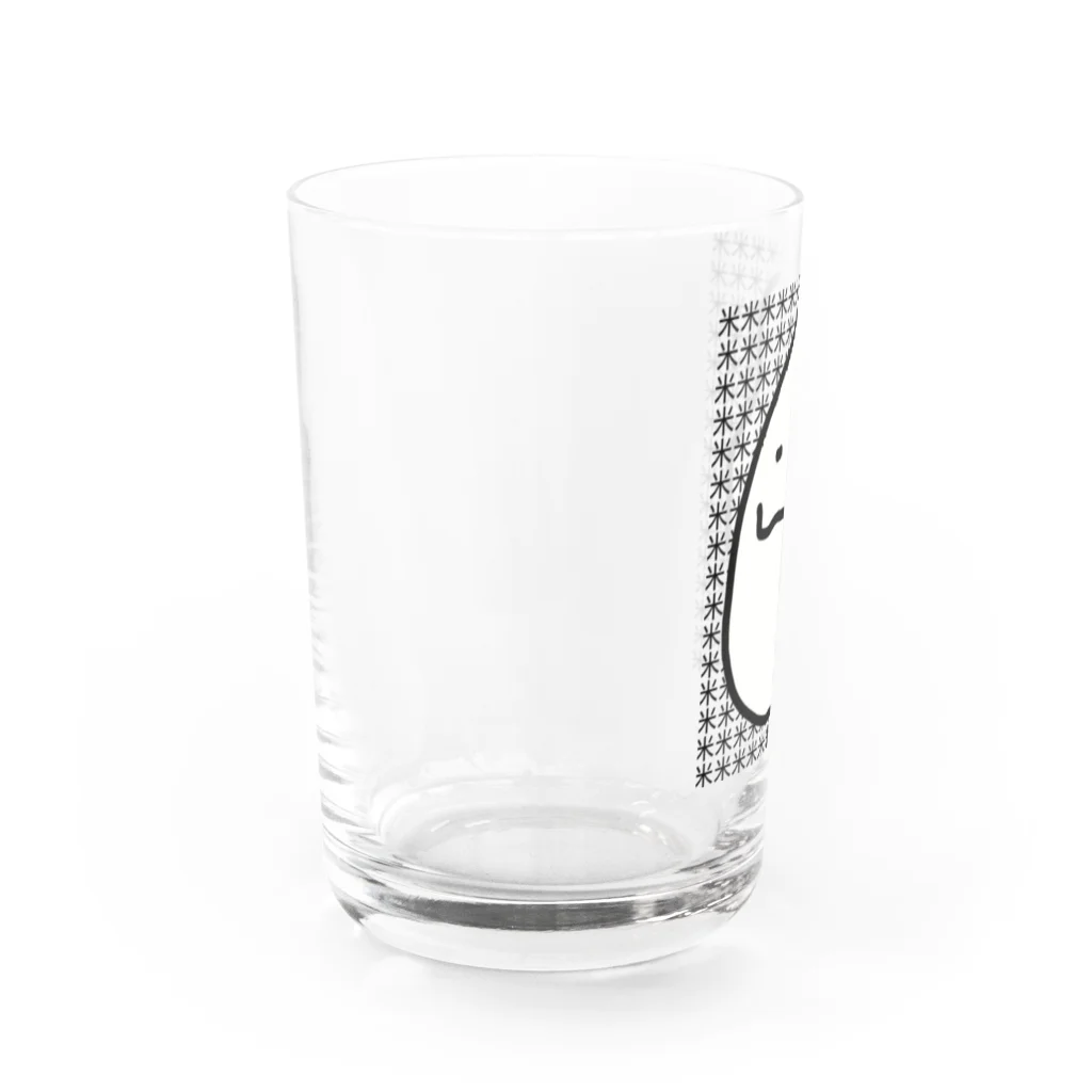 ダイナマイト87ねこ大商会の米！米！ Water Glass :left