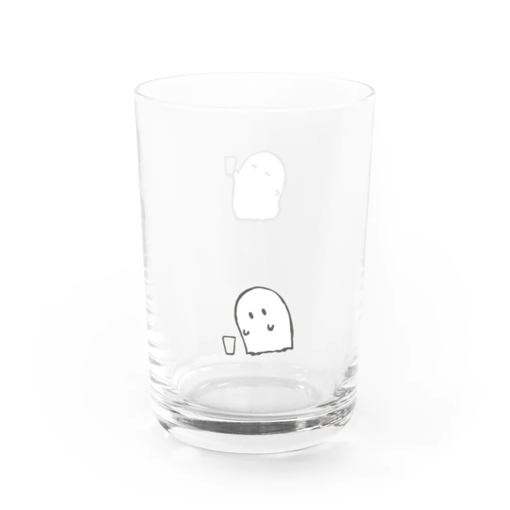 渡邊 春菜の乾杯するおばけ Water Glass :left