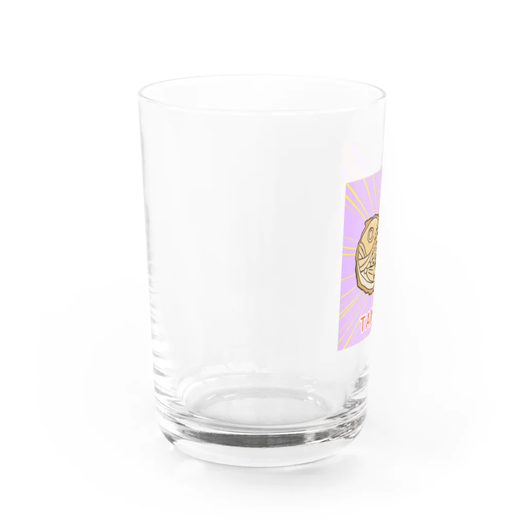 すくわっとぽてとのTAIYAKI Water Glass :left