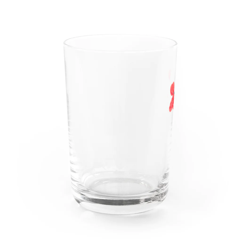 愛着バグのカニ風船 Water Glass :left