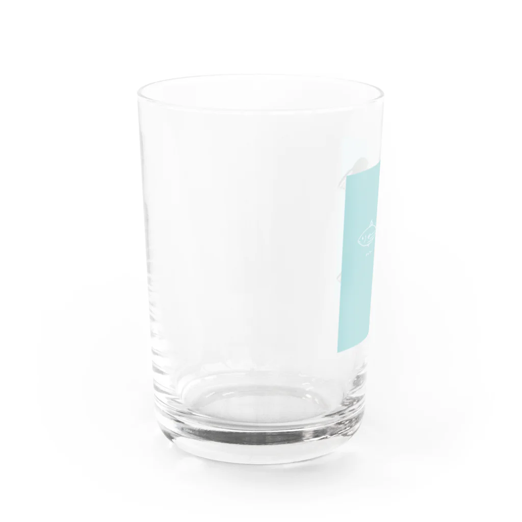 ぴーやまの鰹 Water Glass :left