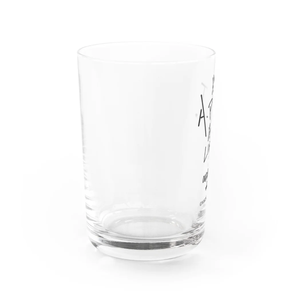 NARCISSIST LIVE SHOPのナルシストグラス 和田ver. Water Glass :left