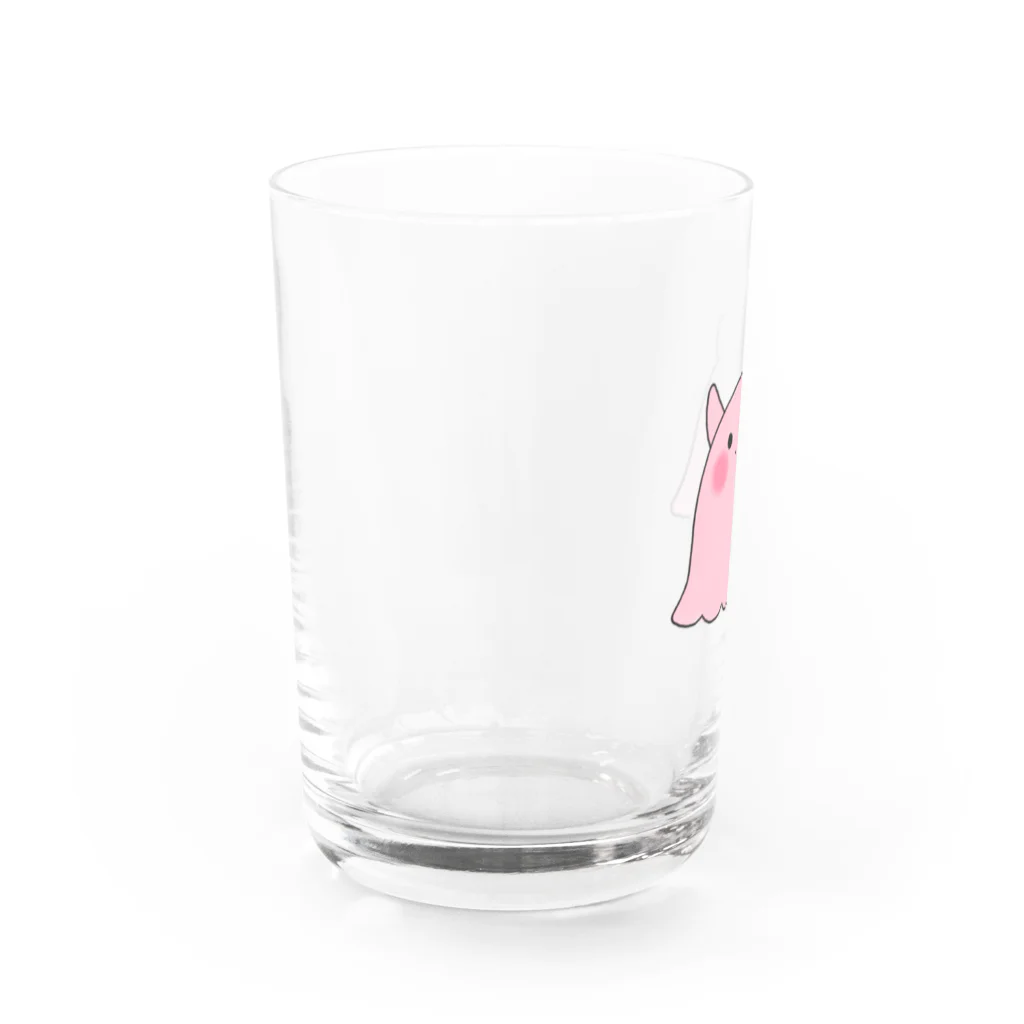 ゆめむすびのTSUNDERE★メンダコ Water Glass :left