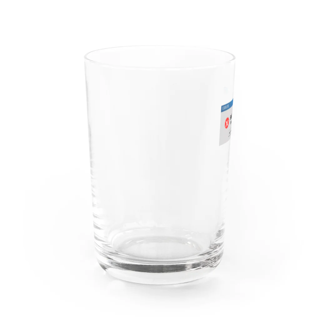 likesloveslikesの謎需要グラス（502エラー） Water Glass :left
