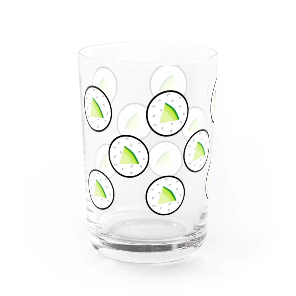 likesloveslikesの謎需要グラス（かっぱ巻き） Water Glass :left