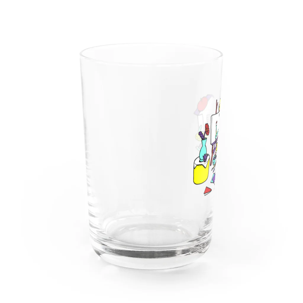 ICHASU SHOPのSTAYHOME Water Glass :left