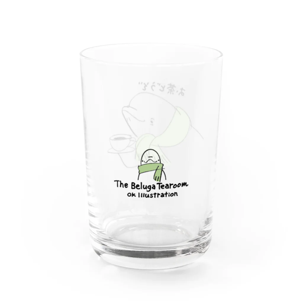 おぐらきょうこのThe Beluga Tearoom Water Glass :left