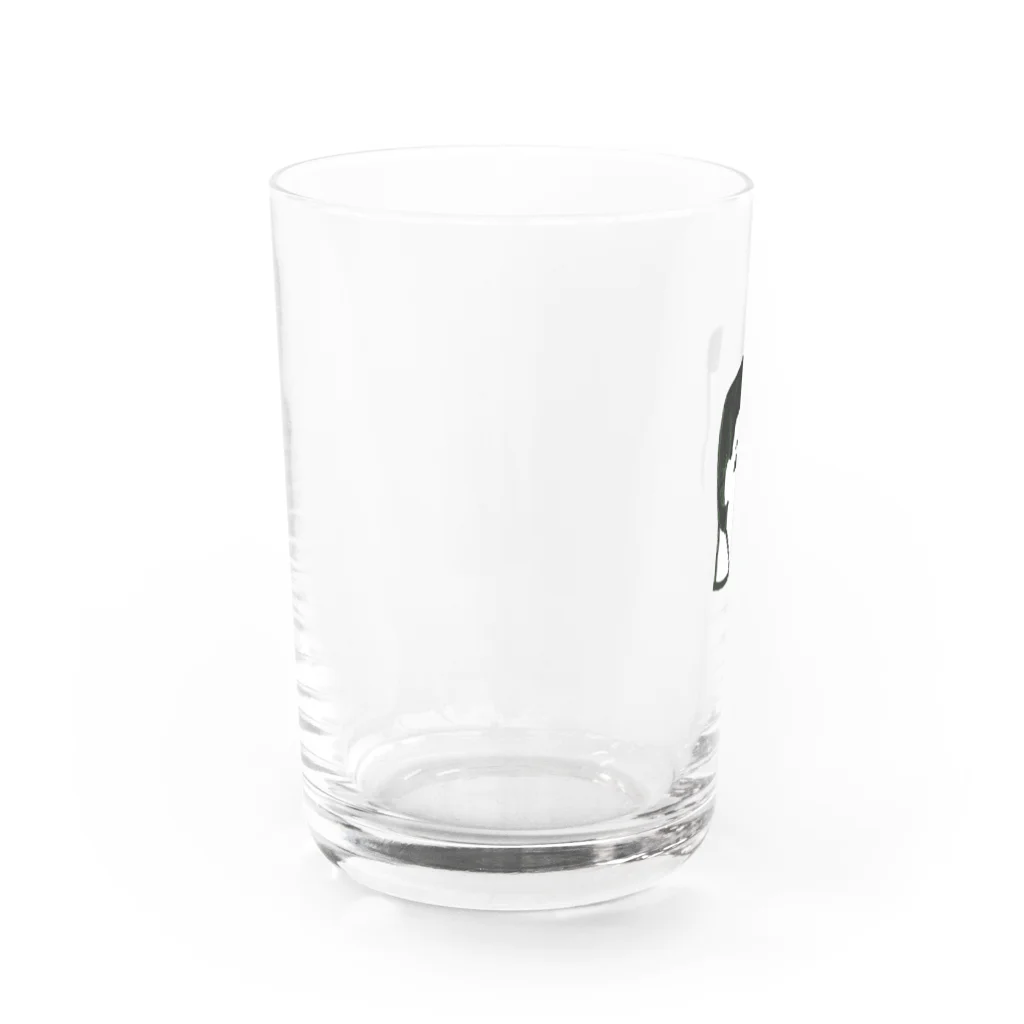 わやたにのにんまりモミアゲ坊や Water Glass :left