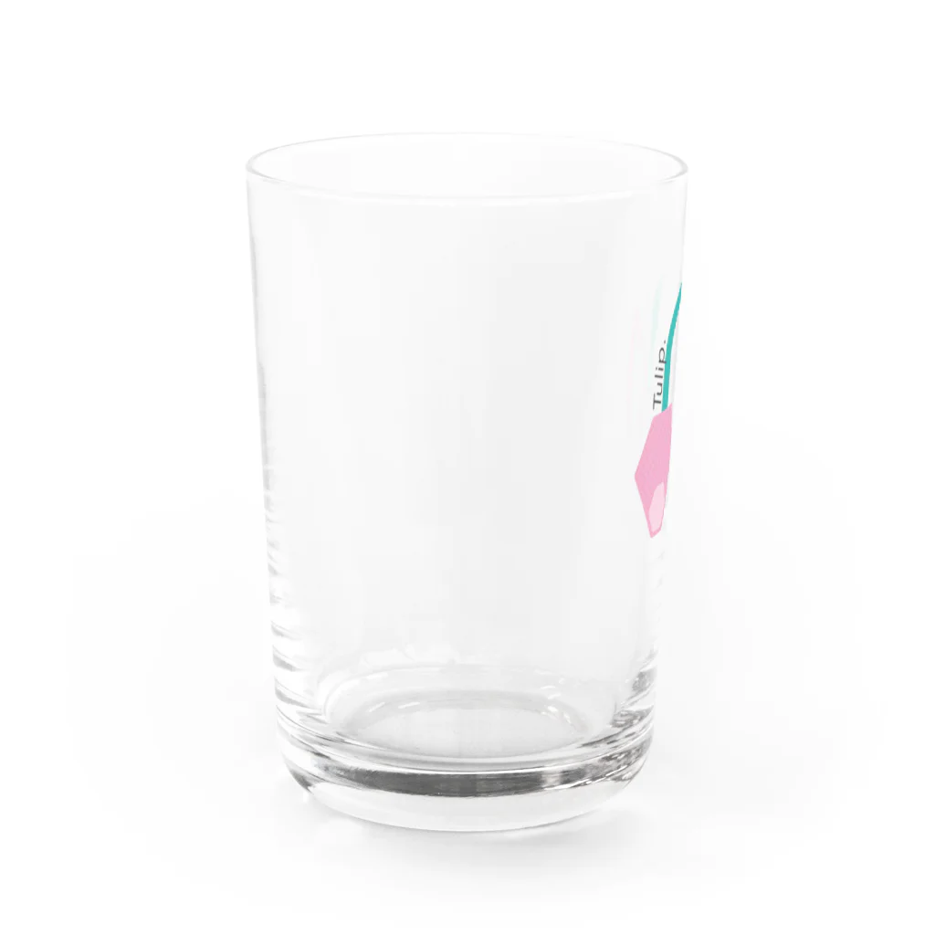 pazooのFlower12 Water Glass :left