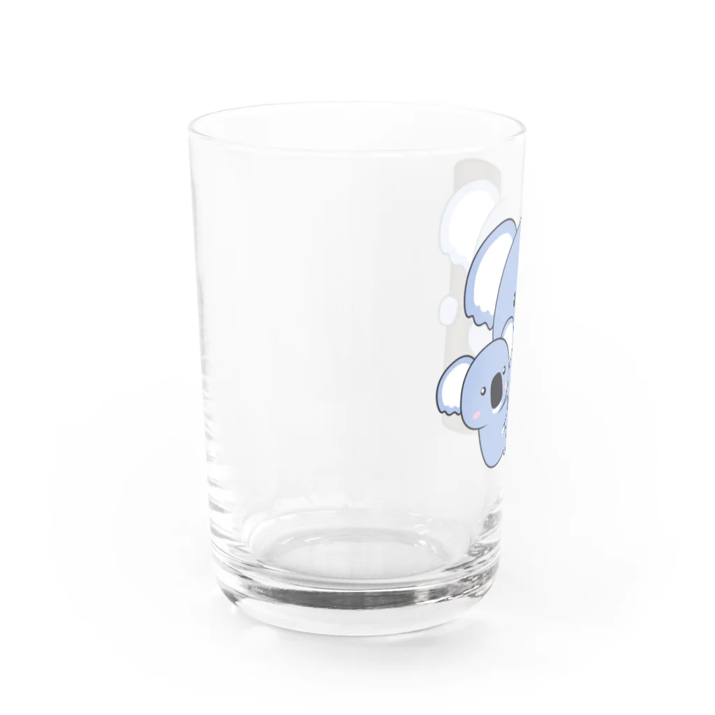 アクセルスタイルの可愛いコアラ　Tシャツ Water Glass :left