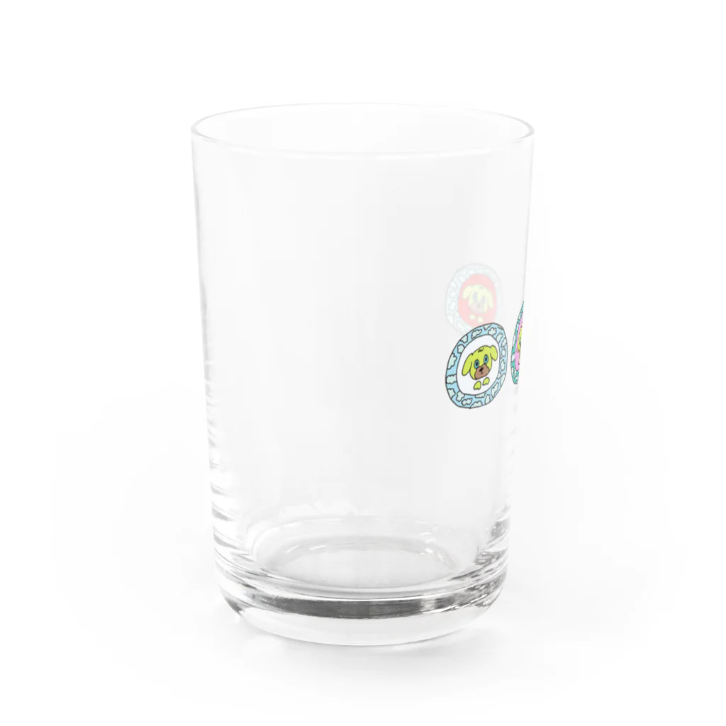 KANI'Sのいぬい Water Glass :left