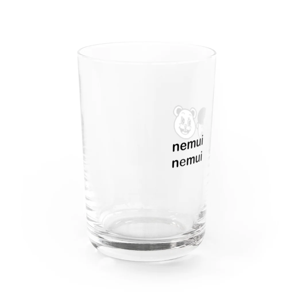 nemuinemuiのなかよしこよし Water Glass :left