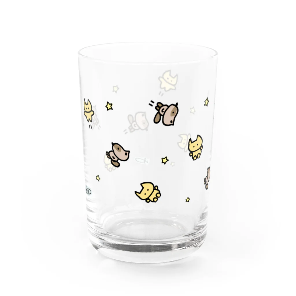 nemureco market -suzuri-のゆめをおよぐ Water Glass :left