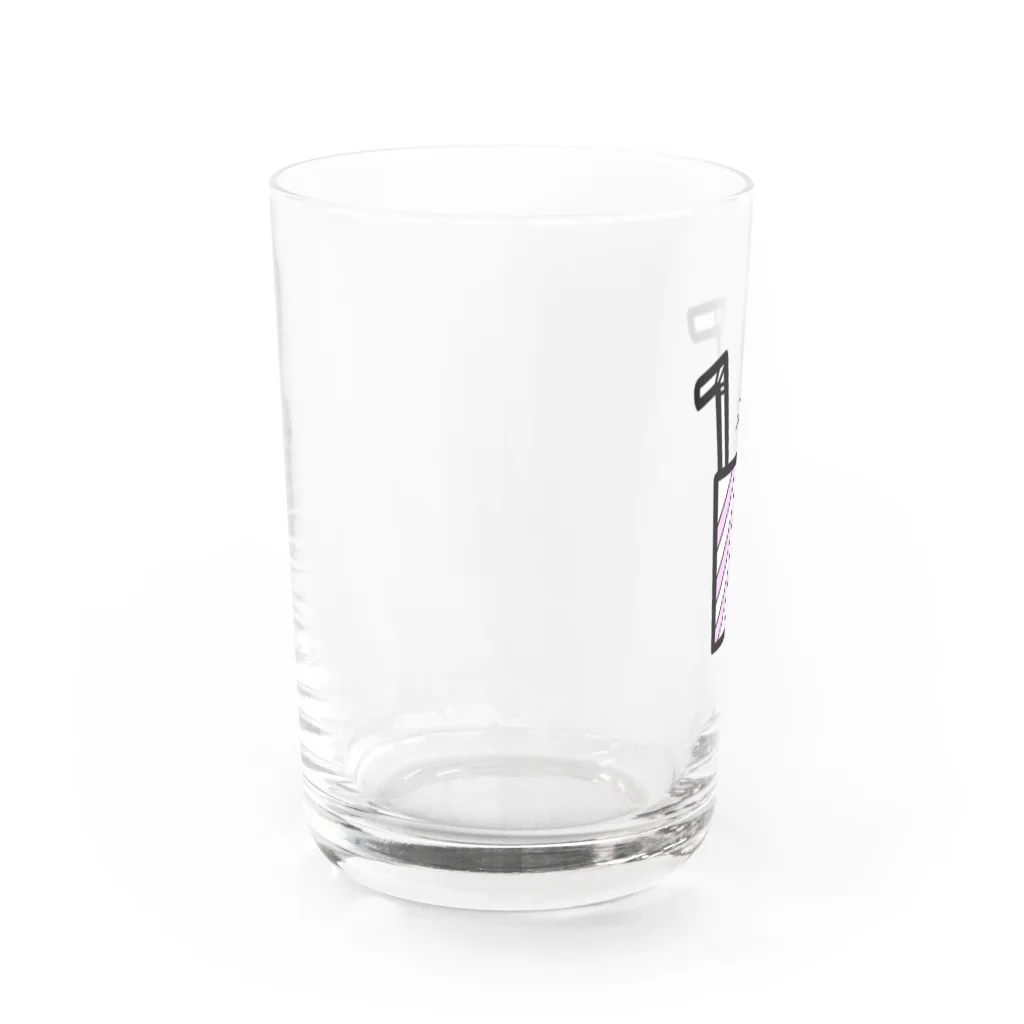 相乗効果 閑歳のおはごじゃショップのkApple×おコメくん Water Glass :left