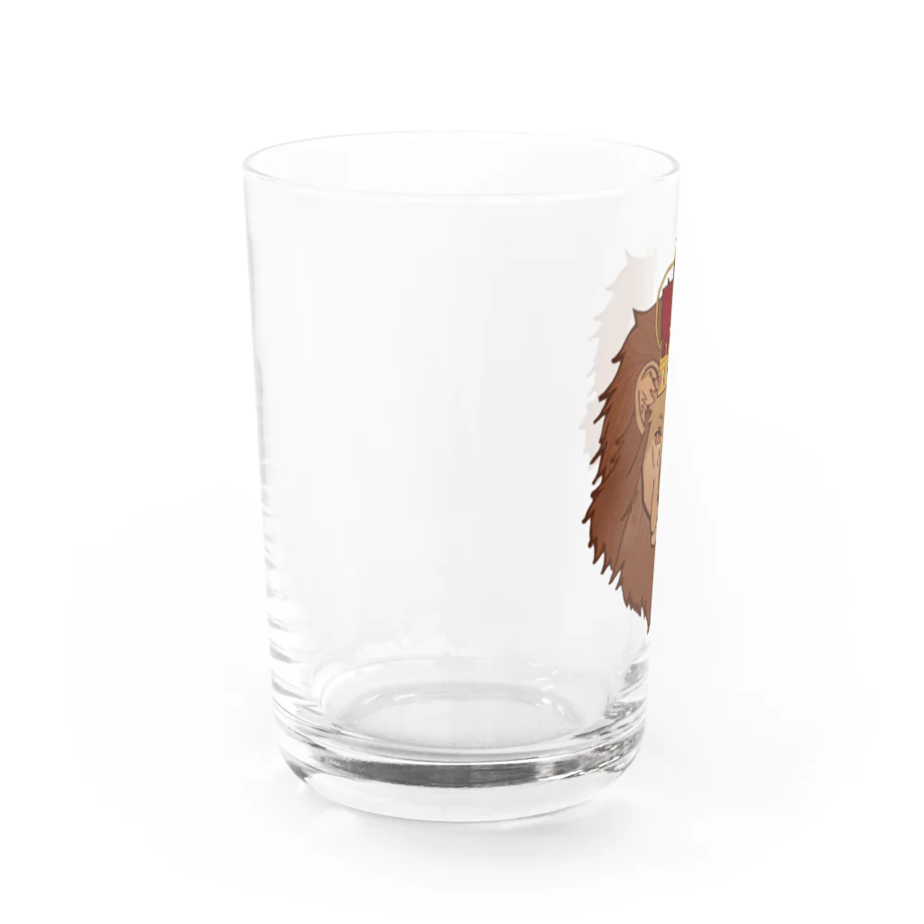 𝙽𝚘 𝚁𝚘𝚜𝚎 𝚆𝚒𝚝𝚑𝚘𝚞𝚝 𝙰 𝚃𝚑𝚘𝚛𝚗.のlion Water Glass :left