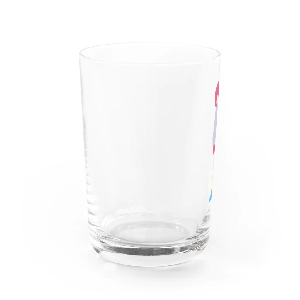 Earthlingの地球人（オンナノコ） Water Glass :left