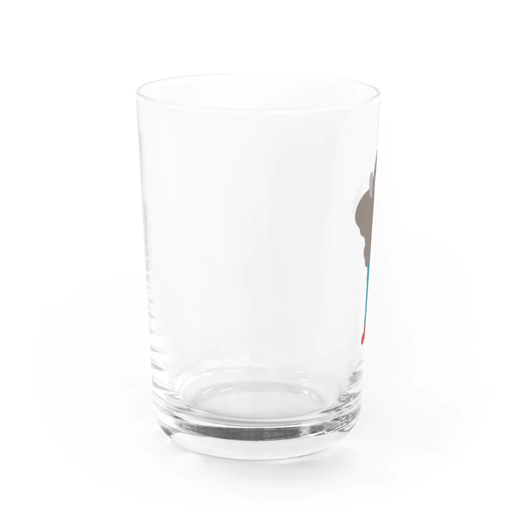 Earthlingの地球人（フード男） Water Glass :left