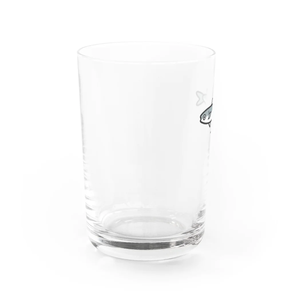 おさかなくんのボラくん Water Glass :left