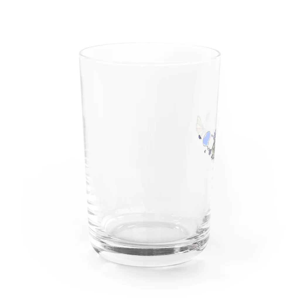MPDRのfish 「rurihata」 Water Glass :left
