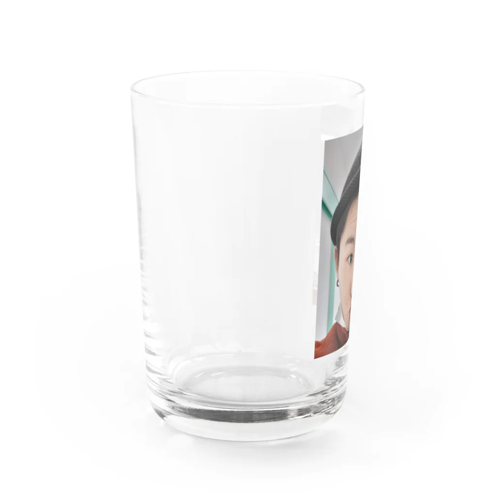 あんまばいのかみじろうグッズ Water Glass :left