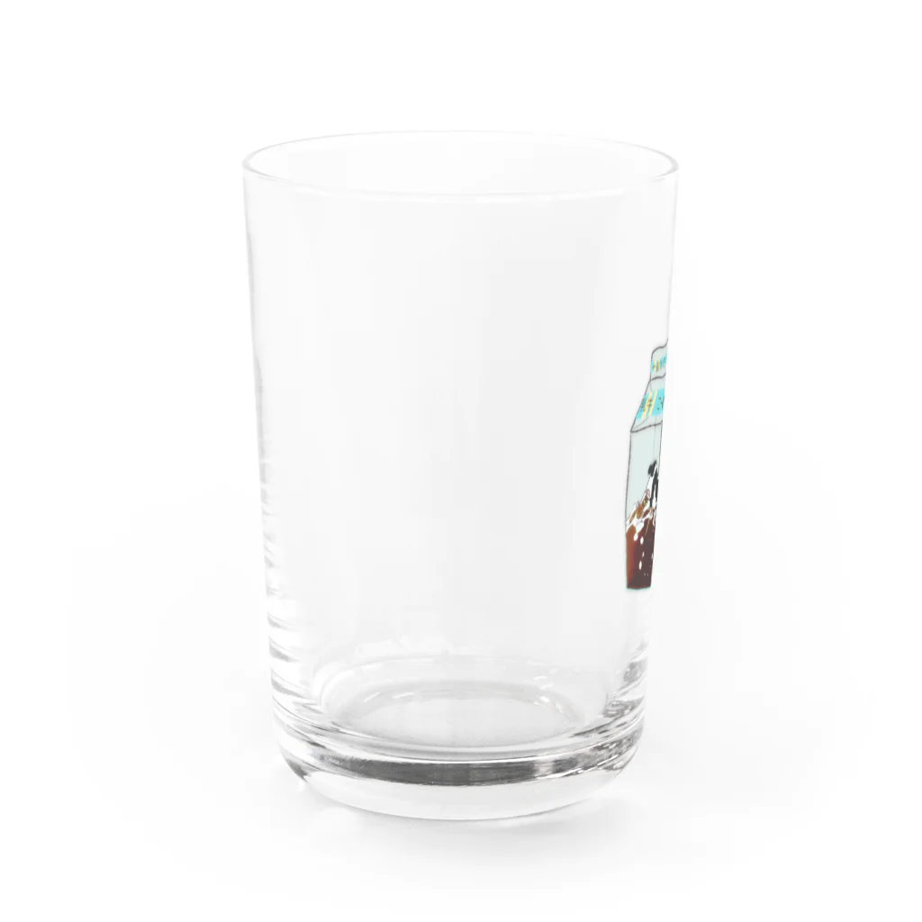 ねむさぴえんすの乳牛こーひー Water Glass :left