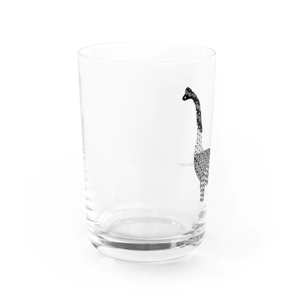 新谷べにのブラキオサウルス Water Glass :left