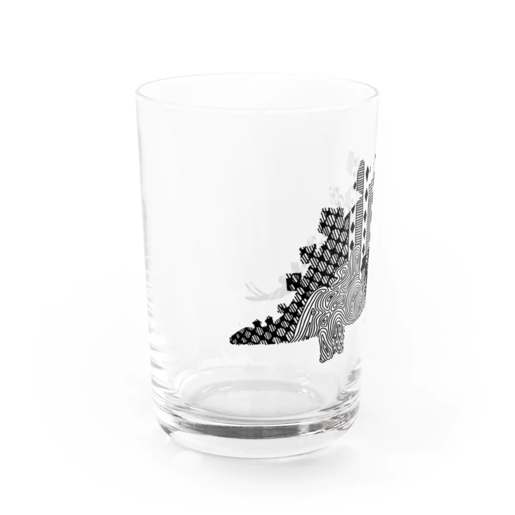 新谷べにのステゴサウルス Water Glass :left