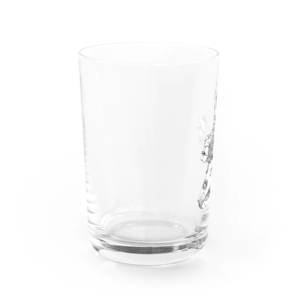 ジンボアユミの冠 Water Glass :left