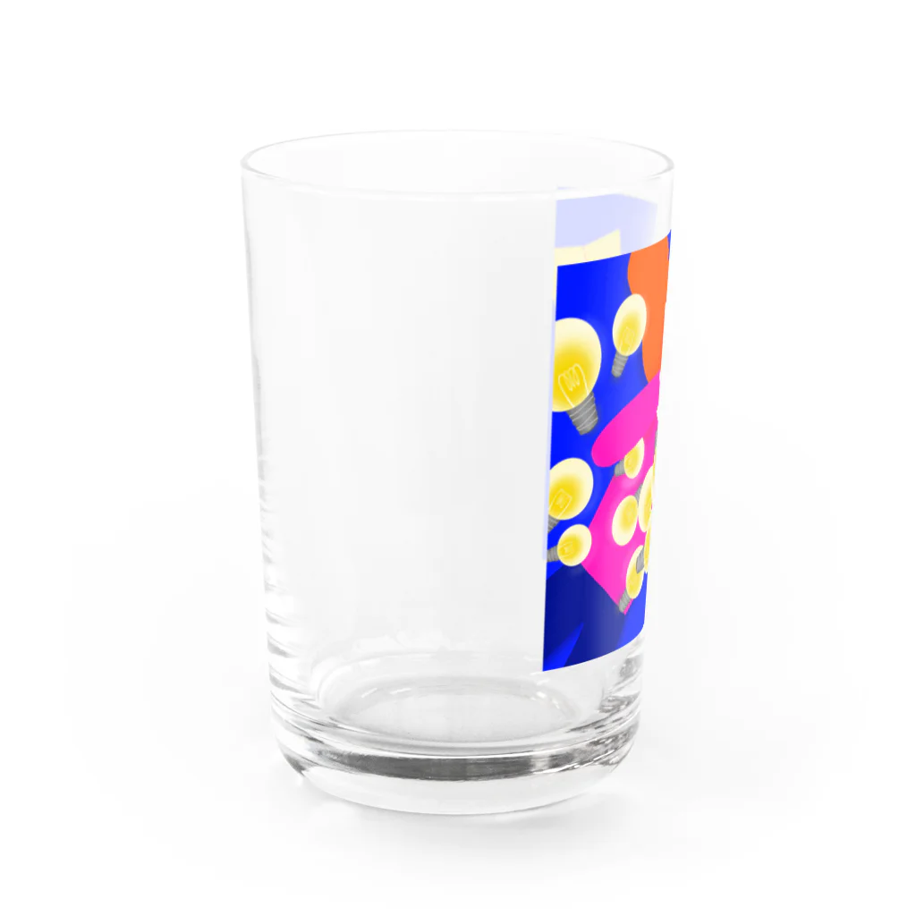 usamiayaの豆知識を蓄える Water Glass :left