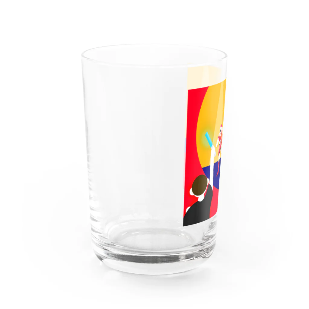 usamiayaのおうちで全力応援 Water Glass :left