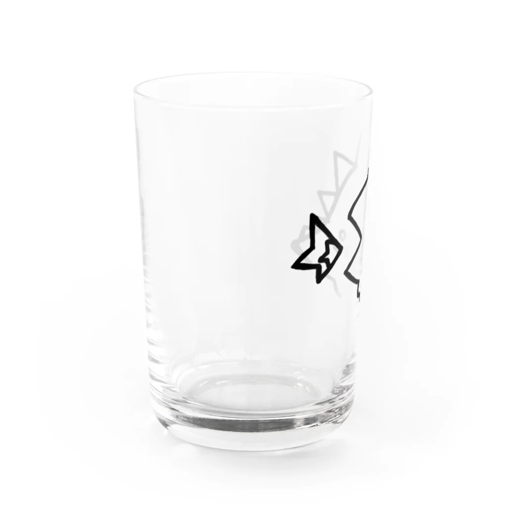 納豆あぶらあげのごん太 Water Glass :left