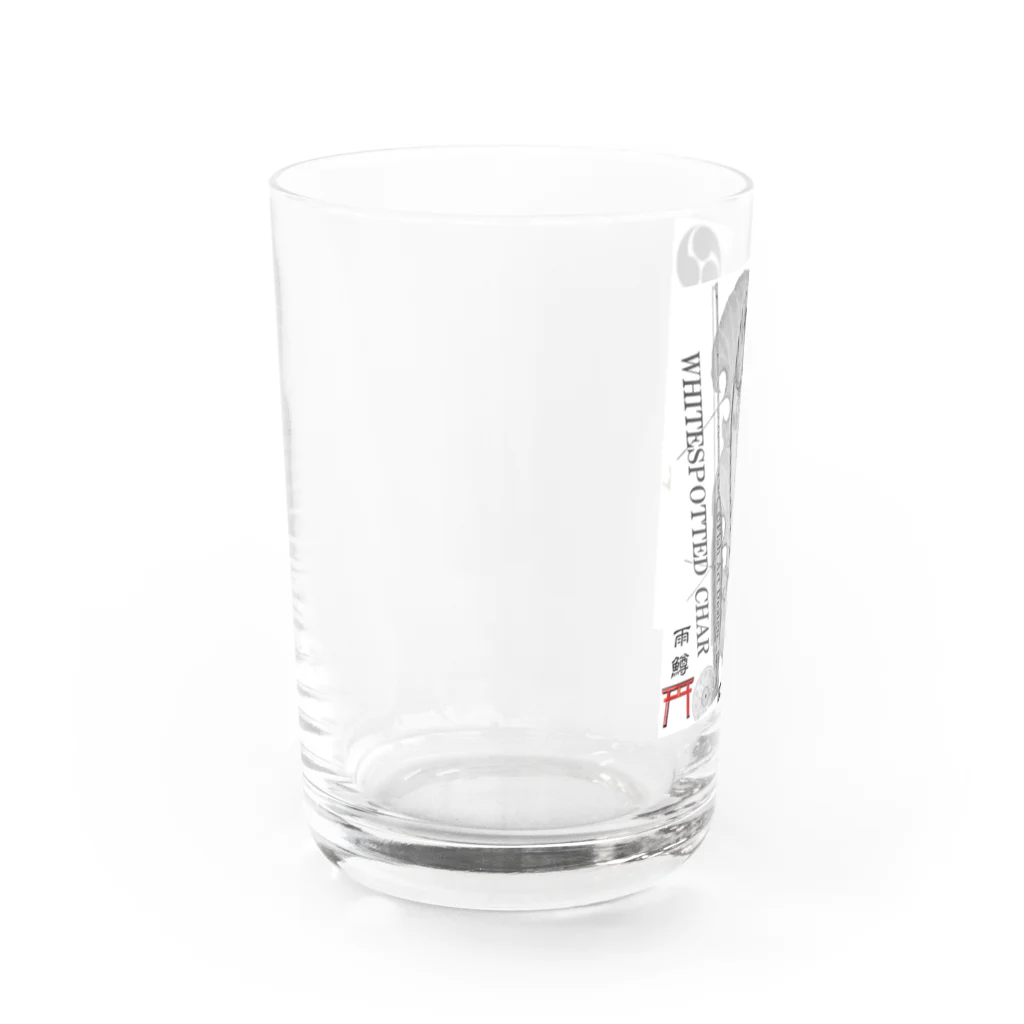 G-HERRINGのアメマス！あらゆる生命たちへ感謝をささげます。 Water Glass :left