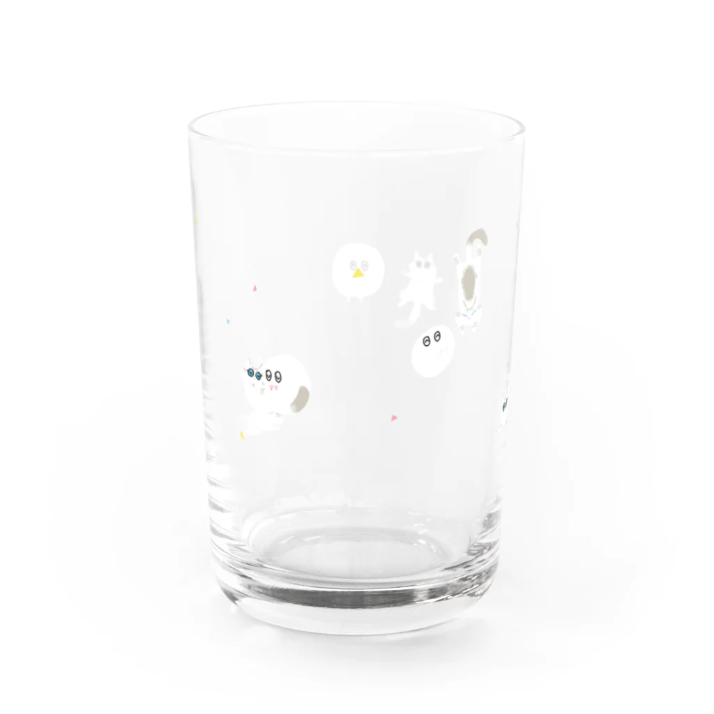 ミツビシの猫ちゃんとミツビシの冒険 Water Glass :left