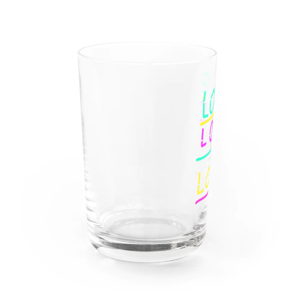 nonomamaのlove サマー Water Glass :left