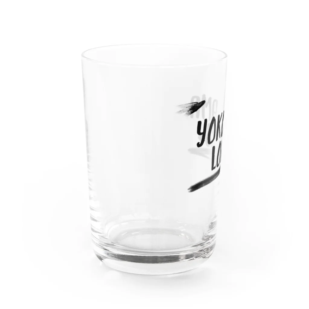 KEN's☆BASEBALL FAN SHOPのYOKOHAMA LOVERS 1 Water Glass :left