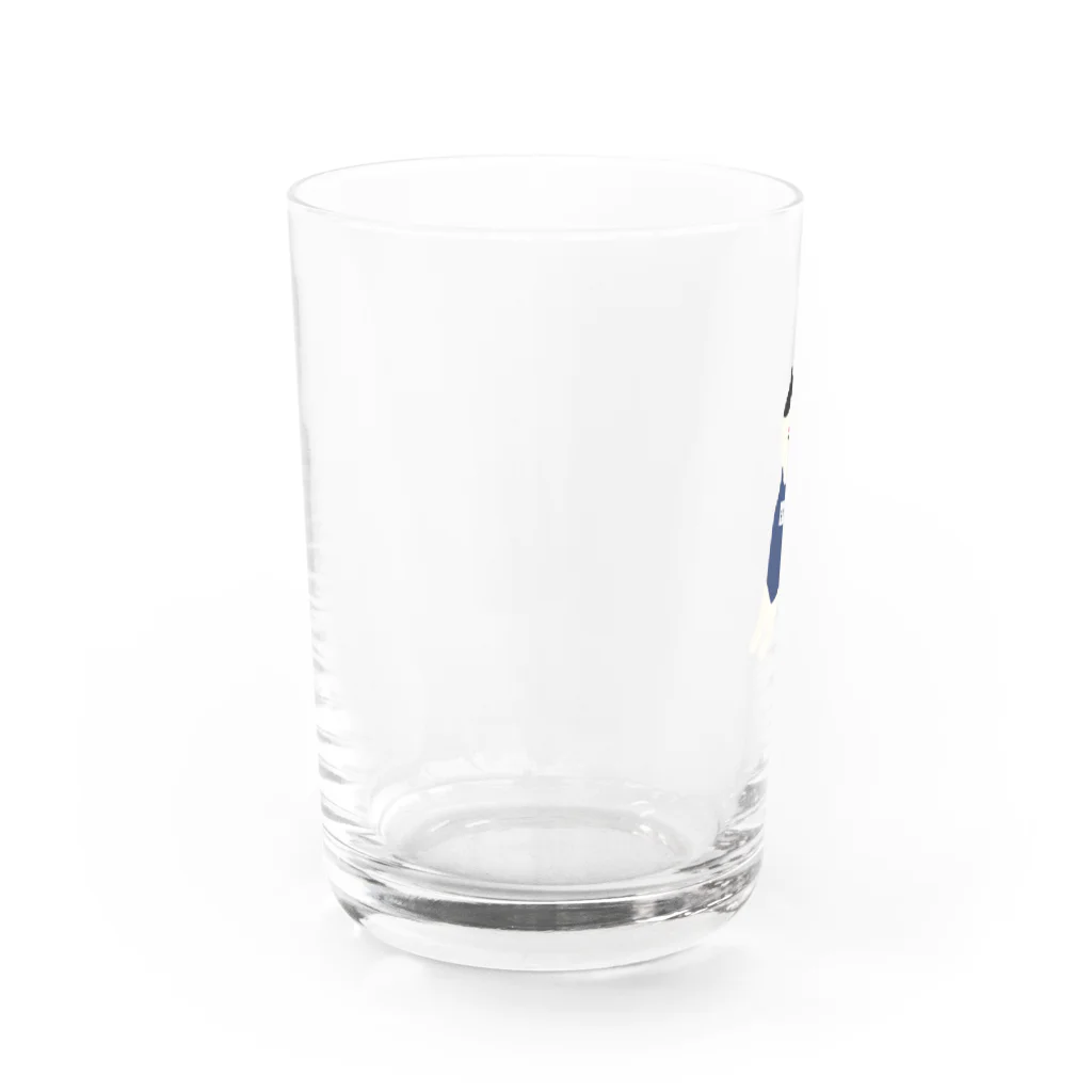 SUIMINグッズのお店のスクール水着のねこ Water Glass :left