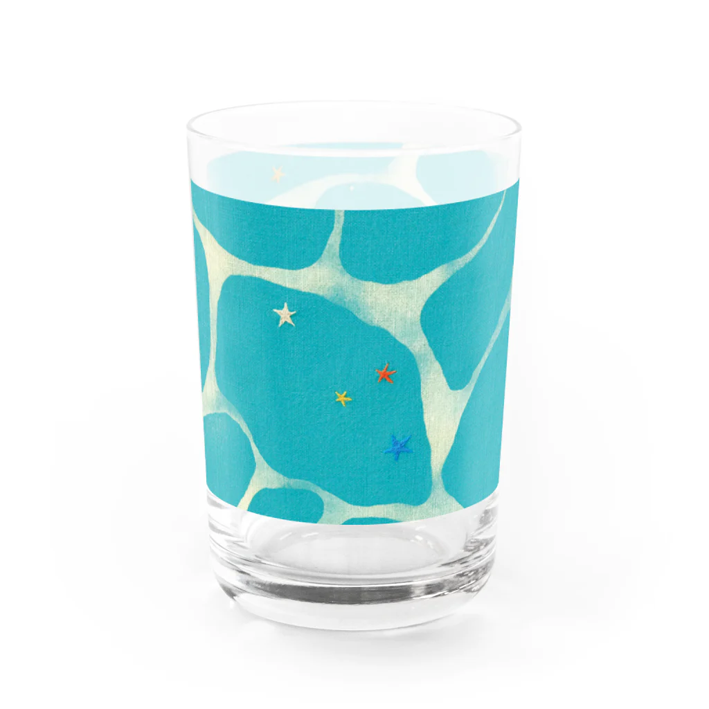 綾ウレシカの波間でゆらゆら Water Glass :left