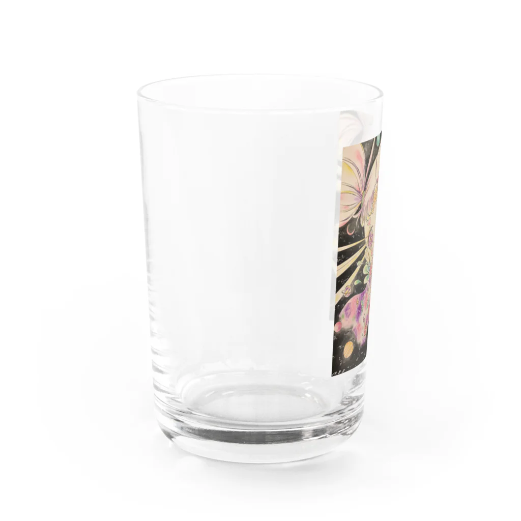 乙女椿の吐き気がするほどロマンチック Water Glass :left