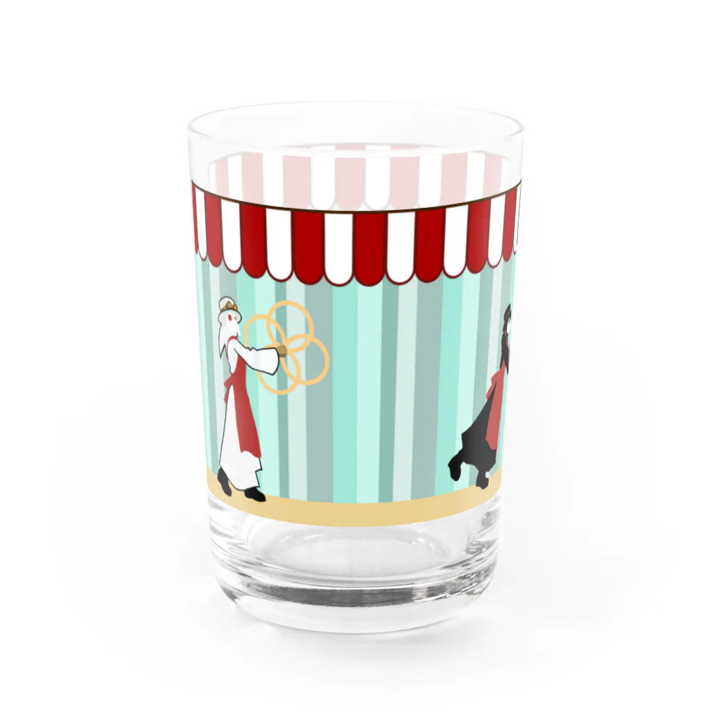 ペストリカさんの同人グッズ＠百頭ピンのペストリカフェグラス Water Glass :left